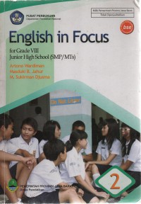 Image of English in Focus 2: For Grade VIII Junior High School (SMP/MTs)