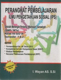 Image of Perangkat Pembelajaran SMP/MTs: Ilmu Pengetahuan Sosial (IPS)