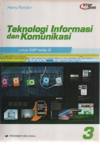 Image of Teknologi Informasi dan Telekomunikasi: untuk SMP Kelas IX