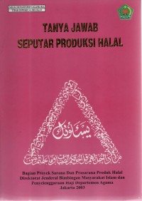 Image of Tanya Jawab Seputar Produksi Halal