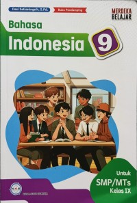 Image of Bahasa Indonesia Untuk Kelas IX SMP/MTs