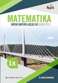 Image of Matematika SMP/MTs Jilid 1A Kelas VII Semester 1