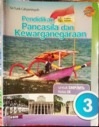 Image of Pendidikan Pancasila dan Kewarganegaraan untuk SMP/MTs Kelas IX